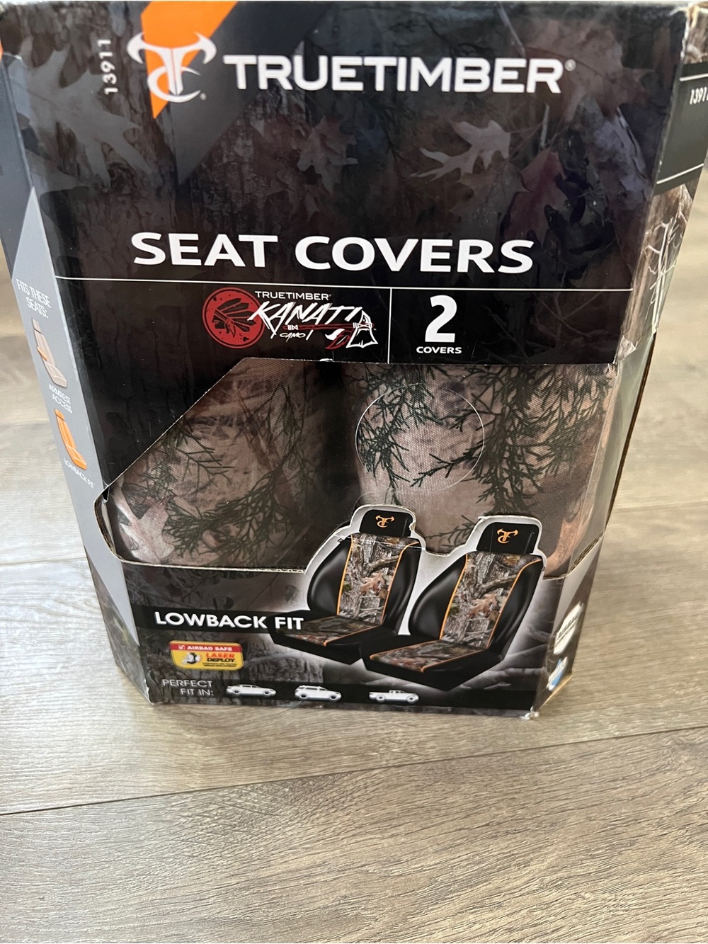 Truetimber 2 Seat Covers New
